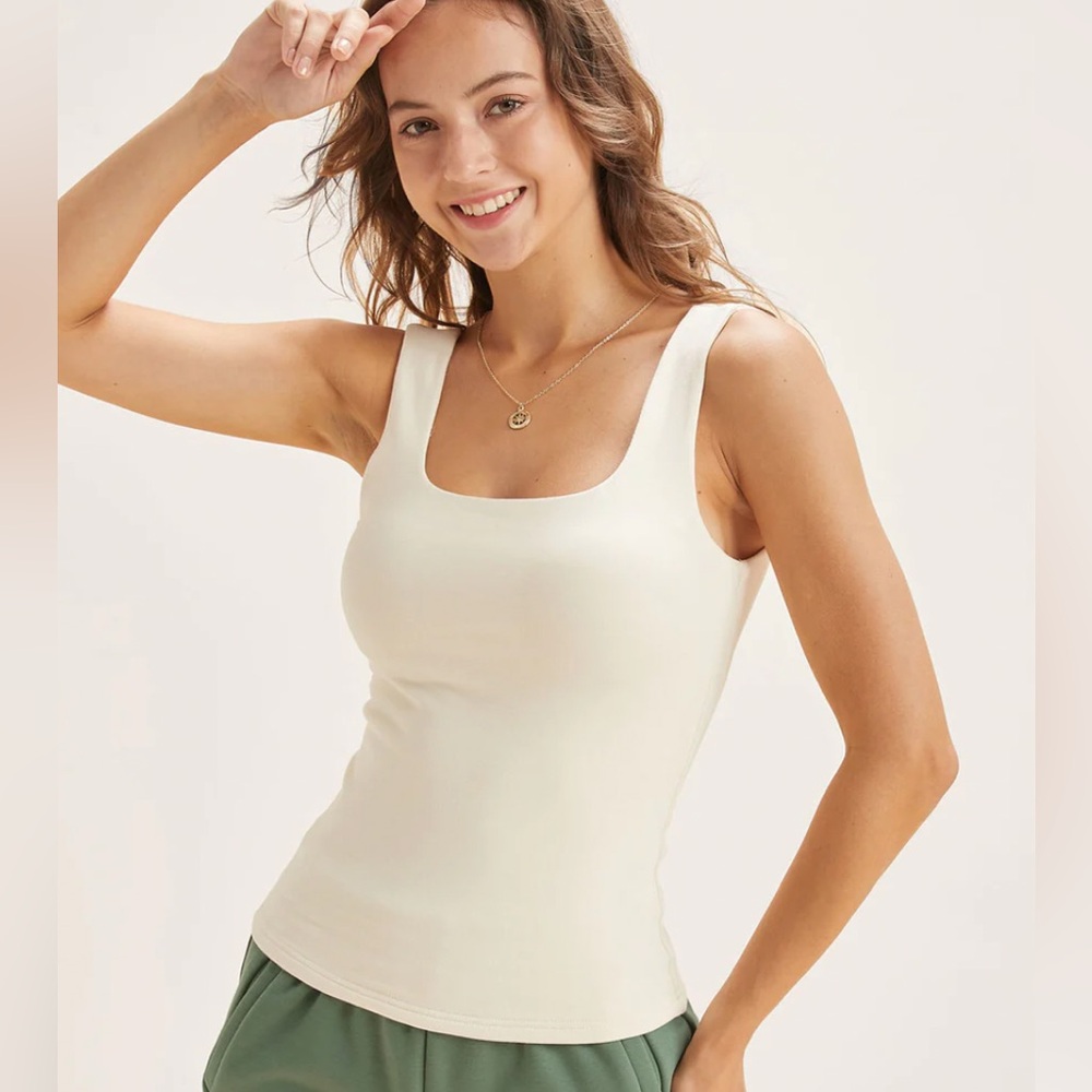 OGL Tuckable Soft Brush Brami Tank Top